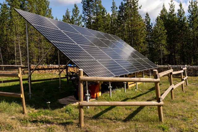 Solar Array - Wolf Valley Ranch - Derek Chambers